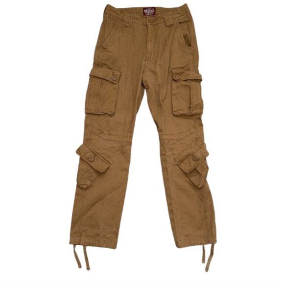 Matchstick Other - Matchstick Mens Cargo Pants Size 29 Small Workwear Drawstring Pockets